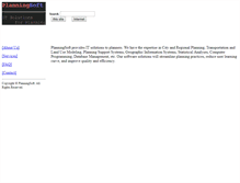 Tablet Screenshot of planningsoft.com